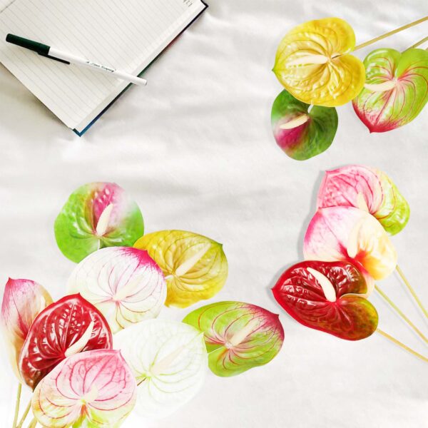 Bunga Anthurium Kuping Gajah Jumbo Latex Artificial Flower