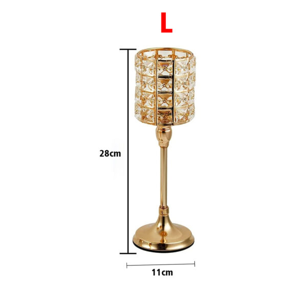 Dekorasi Candle Holder Persegi L