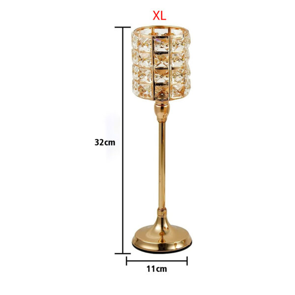 Dekorasi Candle Holder Persegi XL