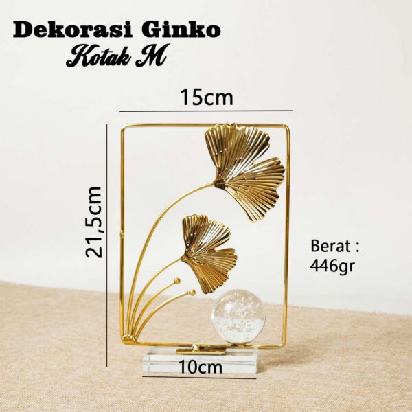 Dekorasi Kotak M Kotak Ginko