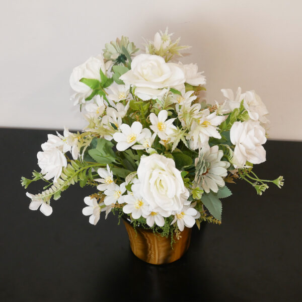 Rangkaian Bunga Meja Rose Artificial Florist